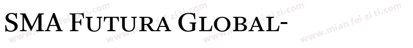 SMA Futura Global字体转换